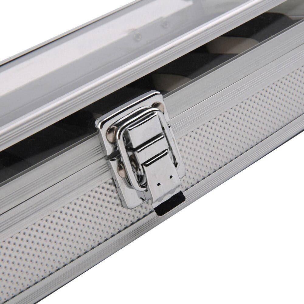 B2X  Uhrenbox - 6 Fächer - Silber 