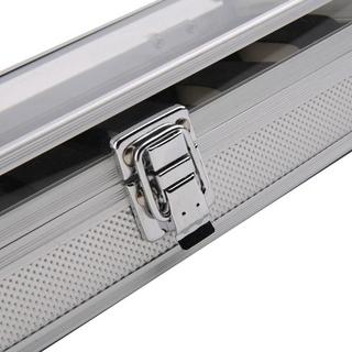 B2X  Uhrenbox - 6 Fächer - Silber 