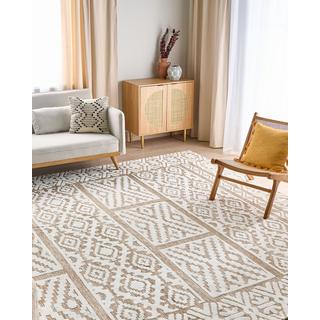 Beliani Tapis en Polyester Boho GOGAI  