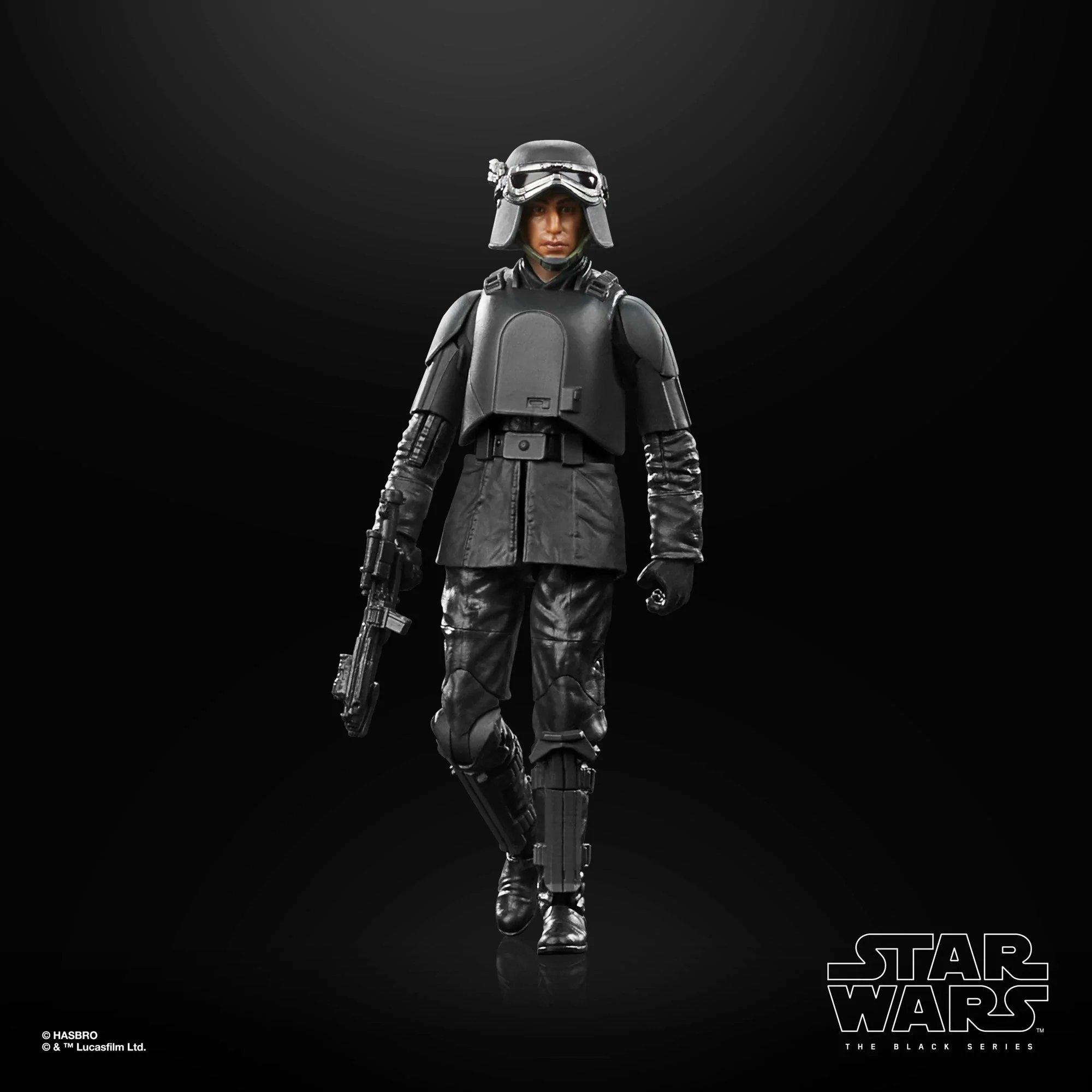 Hasbro  Figurine articulée - The Black Series - Star Wars - Imperial Officer (Ferrix) 