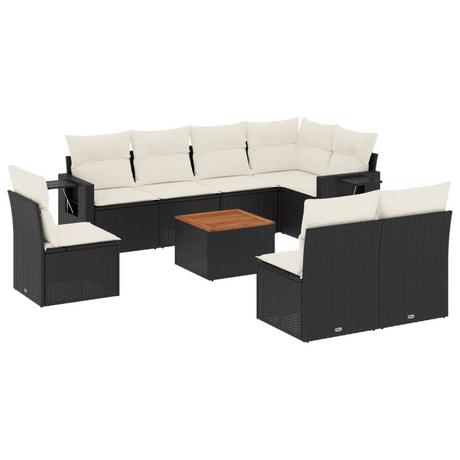 VidaXL Garten sofagarnitur poly-rattan  