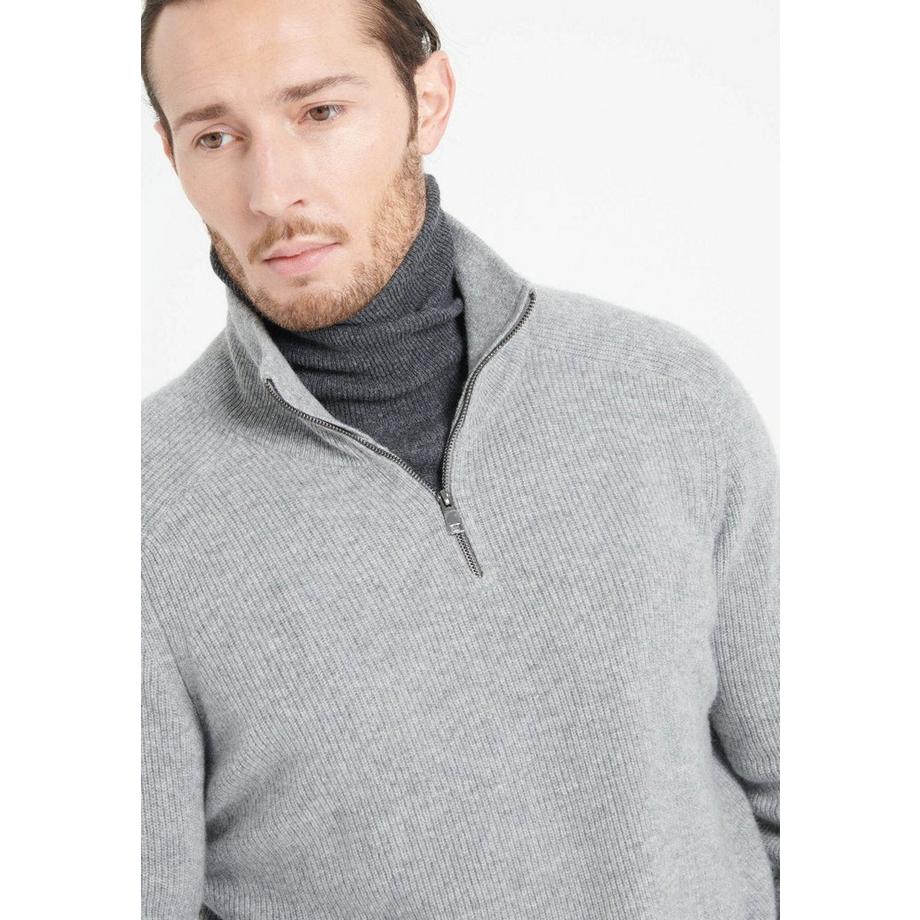 Studio Cashmere8 ZACH 2 Felpa Cashmere con Zip Corta  