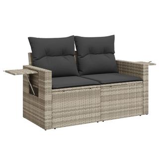 VidaXL set divano da giardino Polirattan  