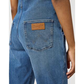 Wrangler  latzhose flare denim essential 