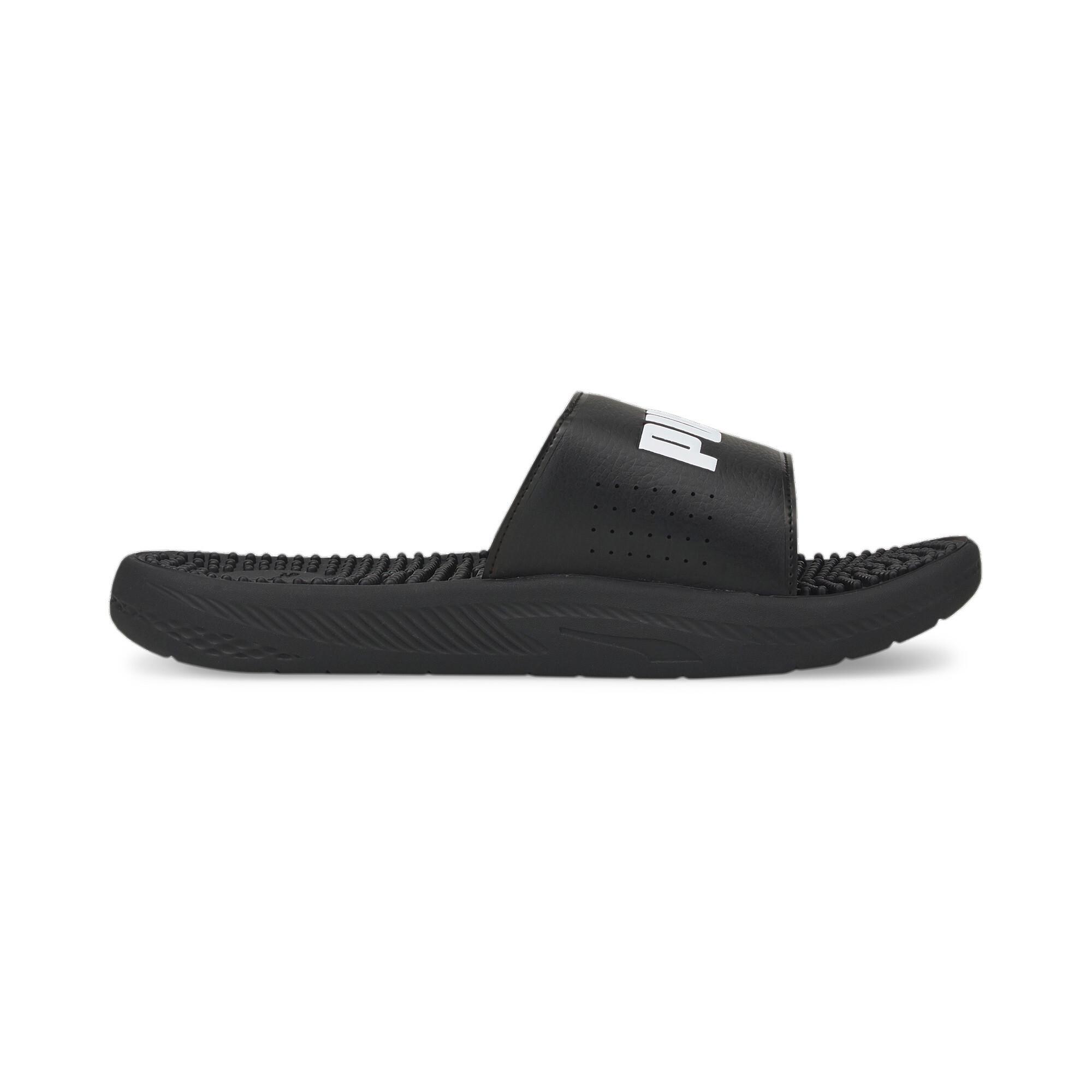Image of Slides Softride Slide Massage Unisex Schwarz/Weiss 40.5