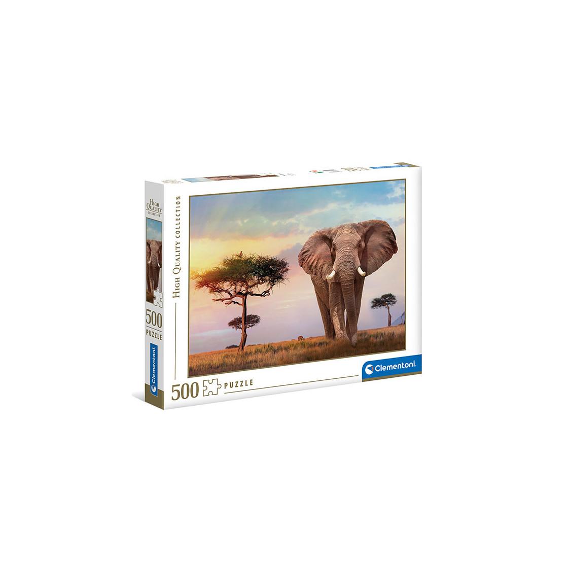 Image of Puzzle African Sunset (500Teile)