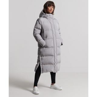 Superdry  lange daunenjacke, damen 