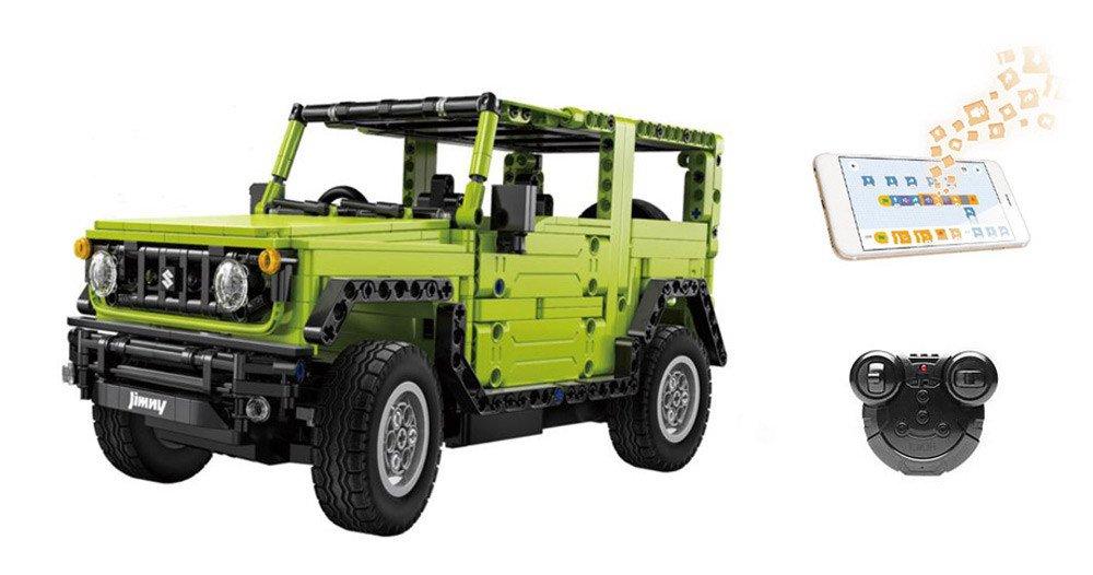 Image of CaDA Bricks SUZUKI JIMNY Off-Road Legend Grün