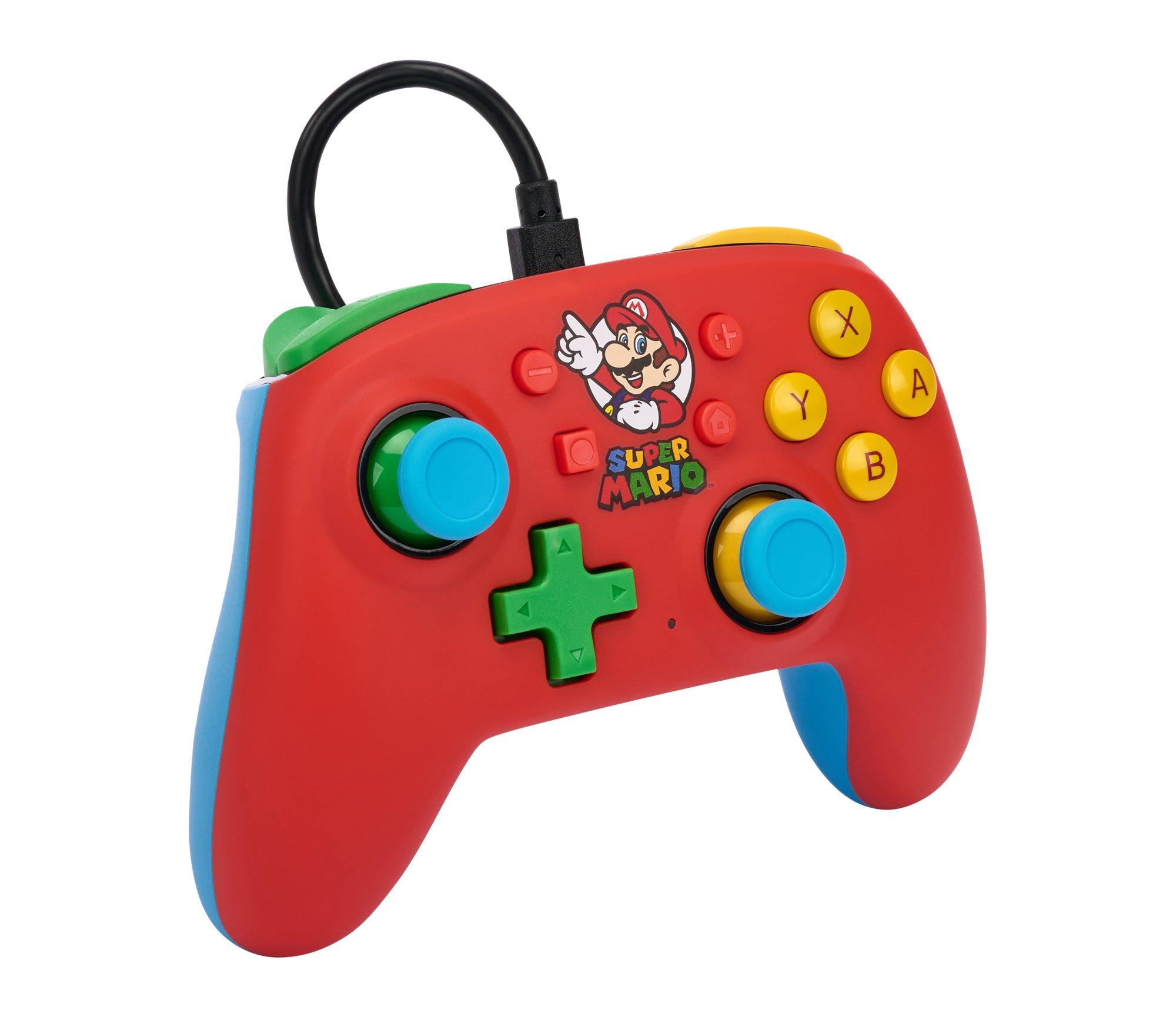 POWERA  NSGP0123-01 periferica di gioco Multicolore USB Gamepad Analogico Nintendo Switch 