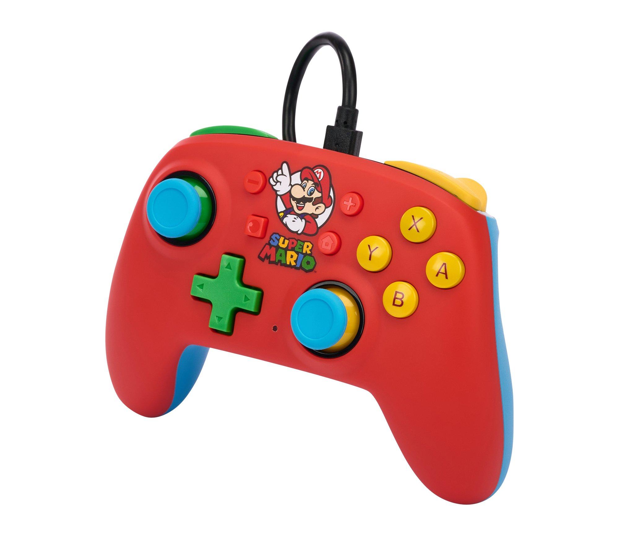 POWERA  NSGP0123-01 periferica di gioco Multicolore USB Gamepad Analogico Nintendo Switch 