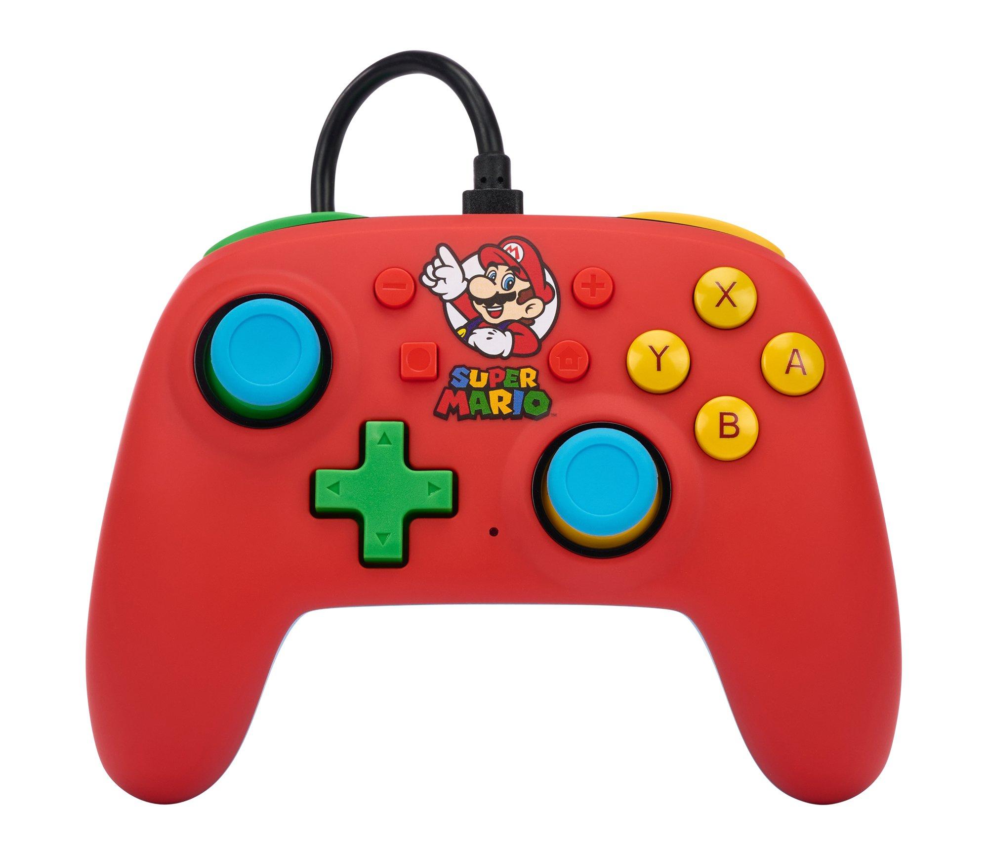 POWERA  NSGP0123-01 accessoire de jeux vidéo Multicolore USB Manette de jeu Analogique Nintendo Switch 