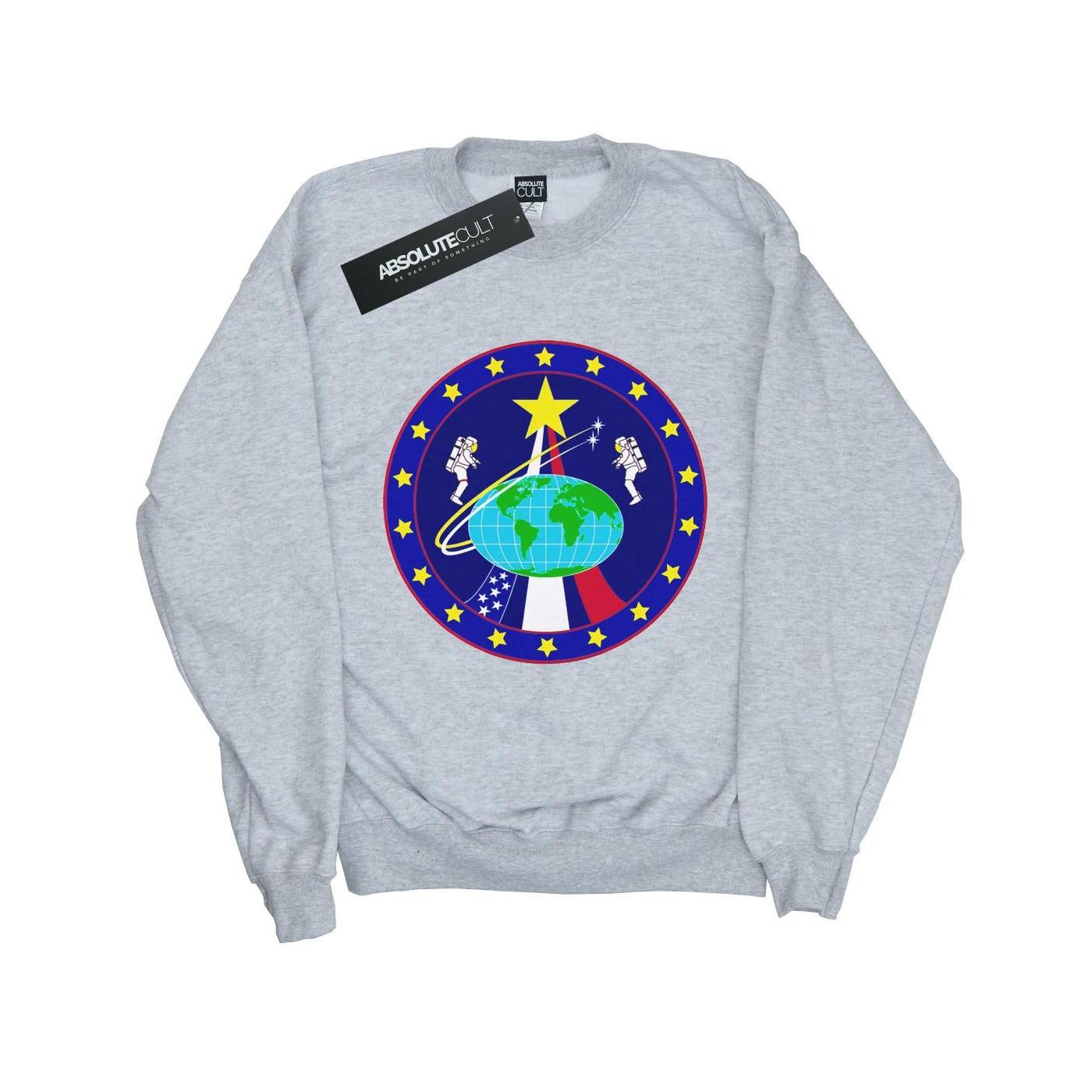 Image of Classic Globe Astronauts Sweatshirt Mädchen Grau 128