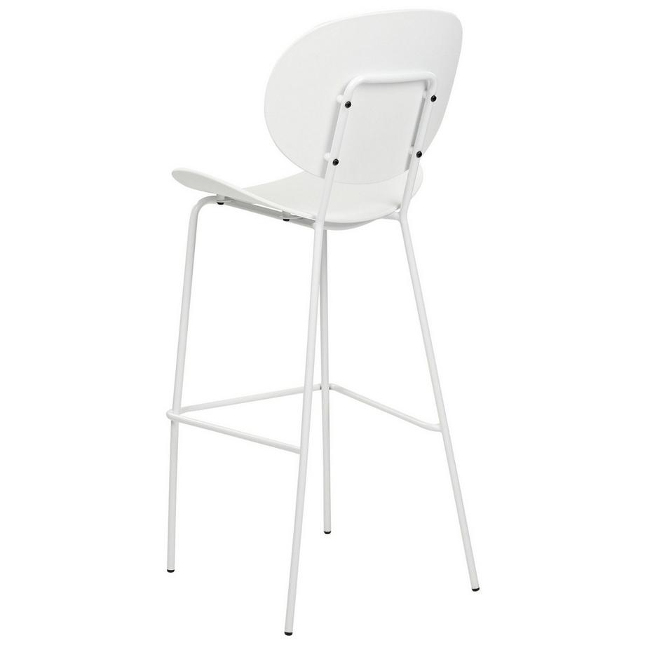 Beliani Lot de 2 chaises de bar en Polypropylène Scandinave SHONTO  