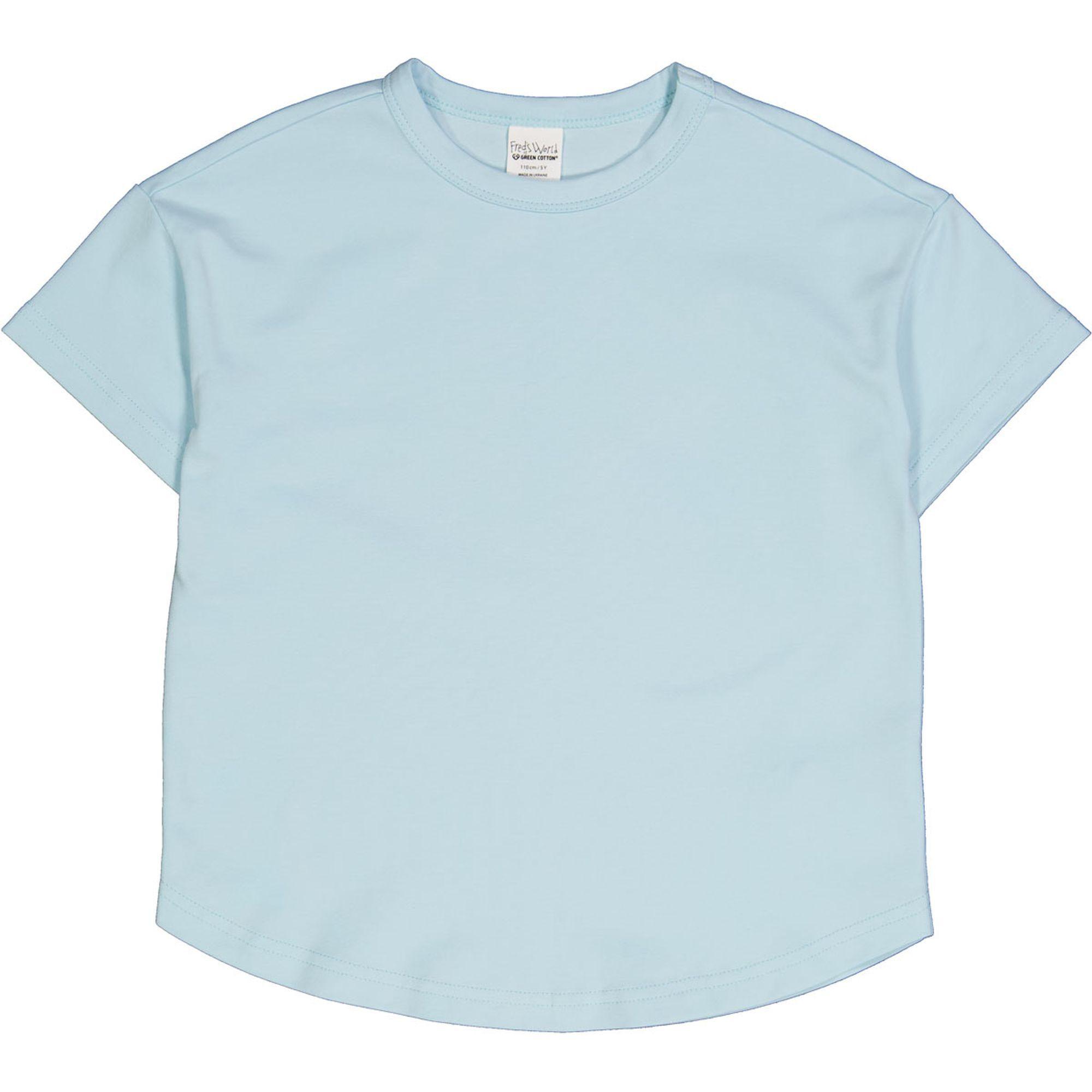 Image of T-shirt Unisex Blau 128