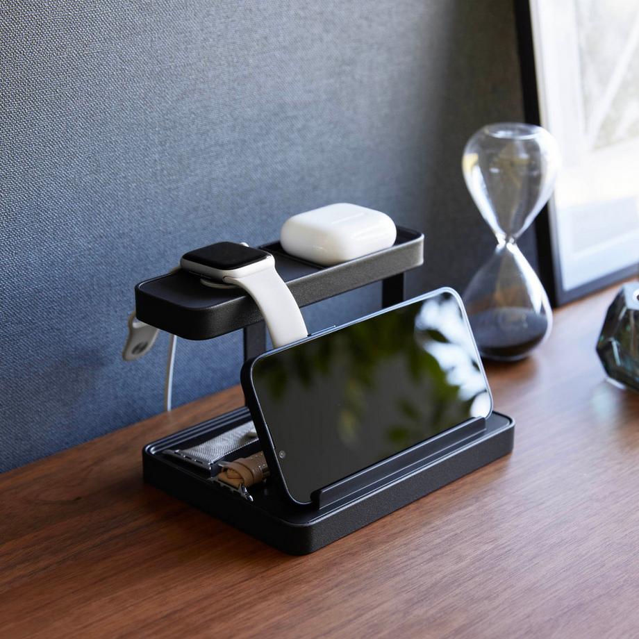Yamazaki Organiseur de smartphone TOWER noir  