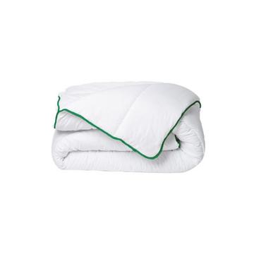 Piumino mediamente caldo antiacaro naturale Microfibra 220x240 cm 300 g/m² Sbieco Verde - AZYLIA II di DREAMEA