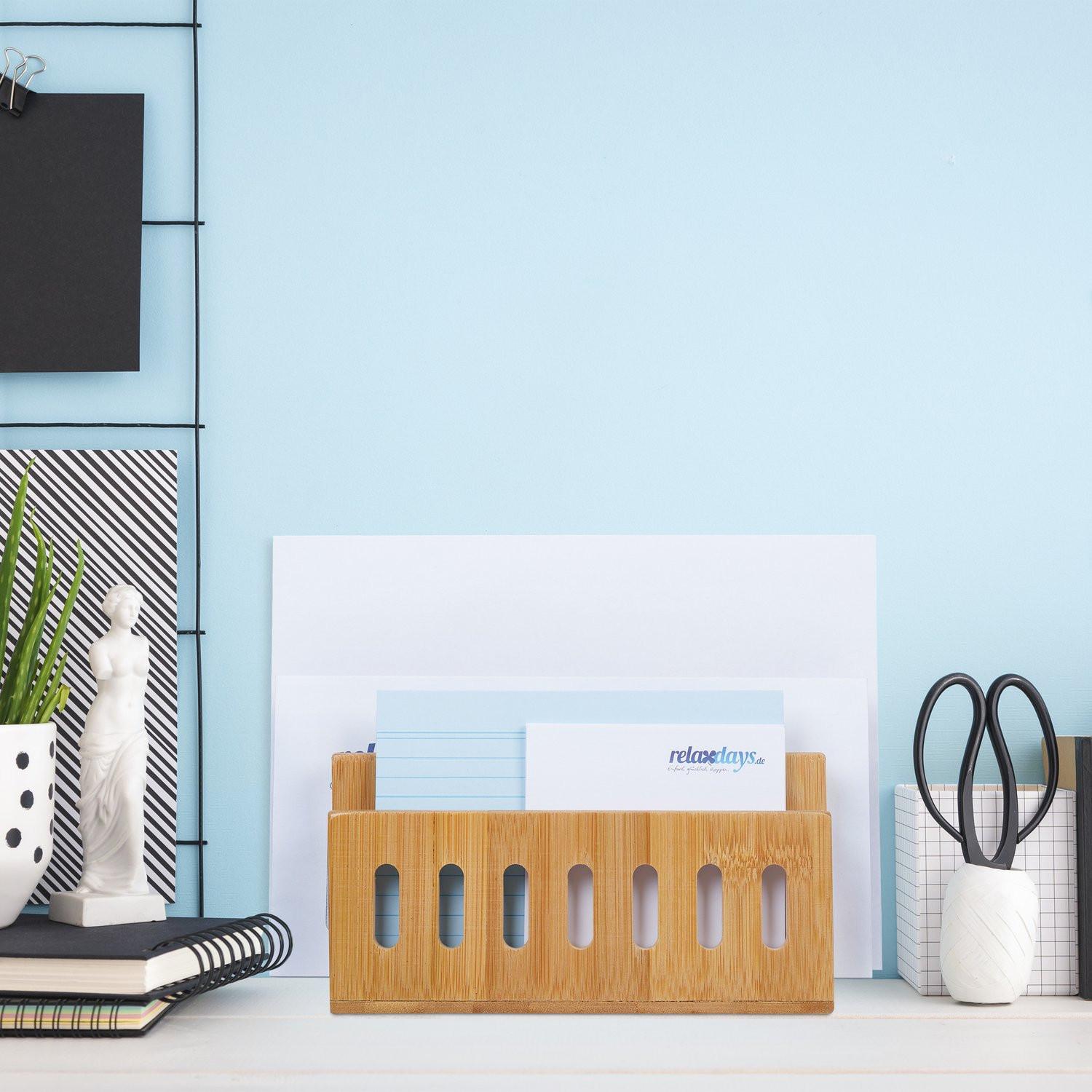 Northix Cassetta delle lettere in bambù  