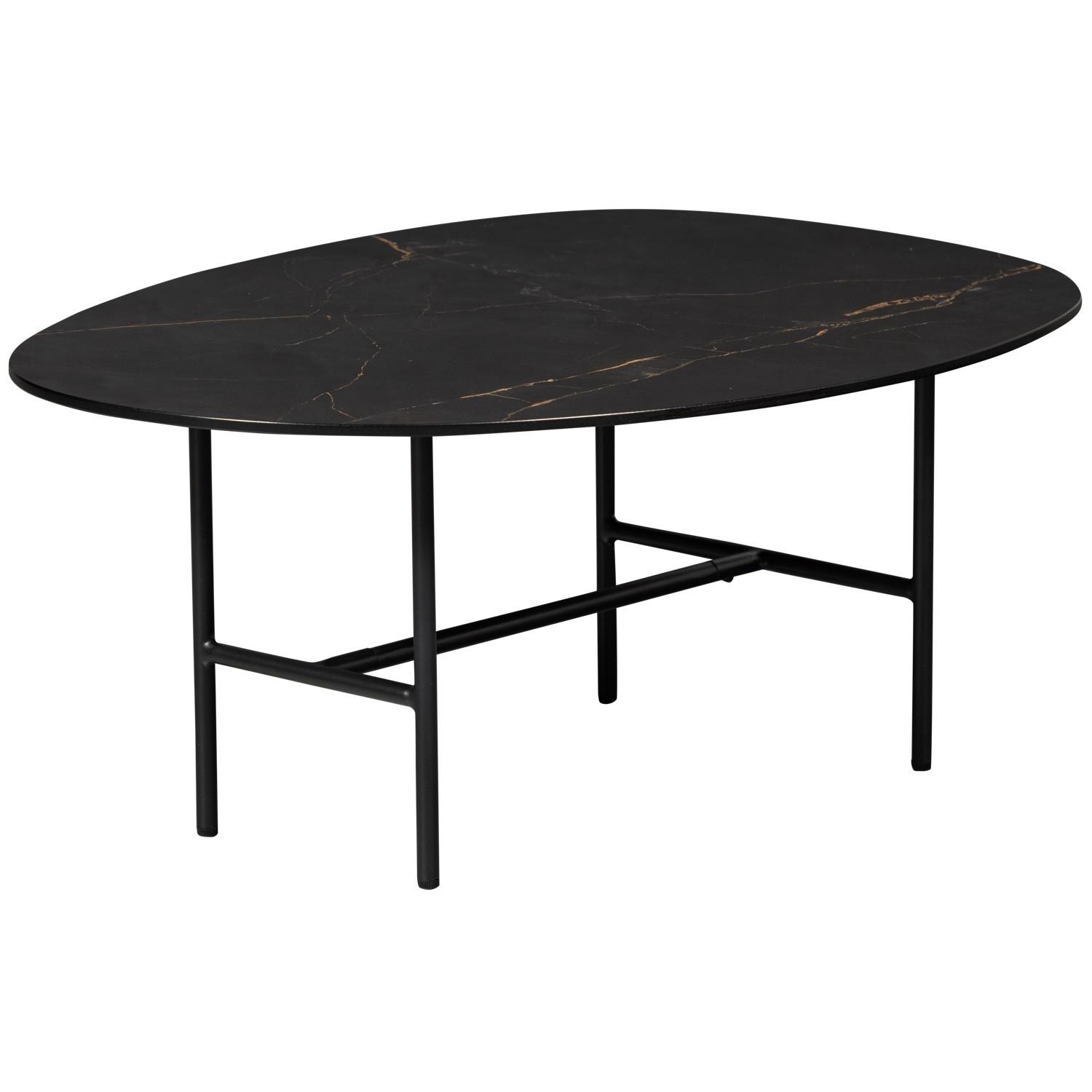 mutoni Table basse Vajen noir 80x60  