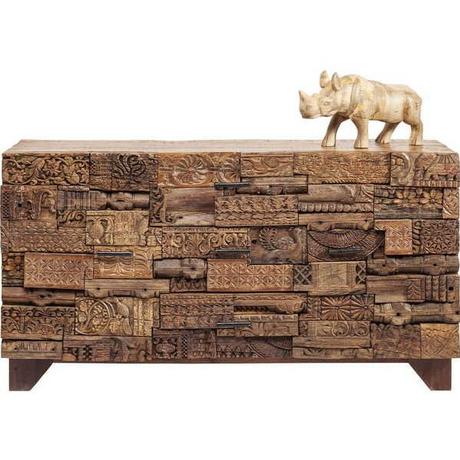 KARE Design Sideboard Shanti Surprise Puzzle Nature  