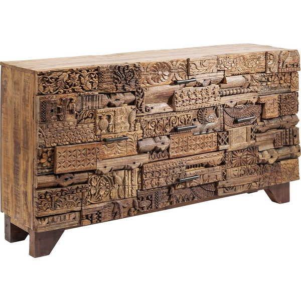 KARE Design Sideboard Shanti Surprise Puzzle Nature  