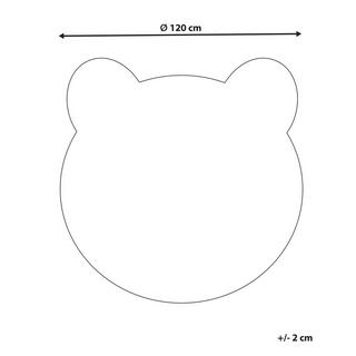 Beliani Tapis enfant en Polyester Moderne COLARGOL  