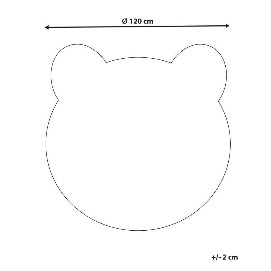 Beliani Tappeto per bambini en Poliestere Moderno COLARGOL  