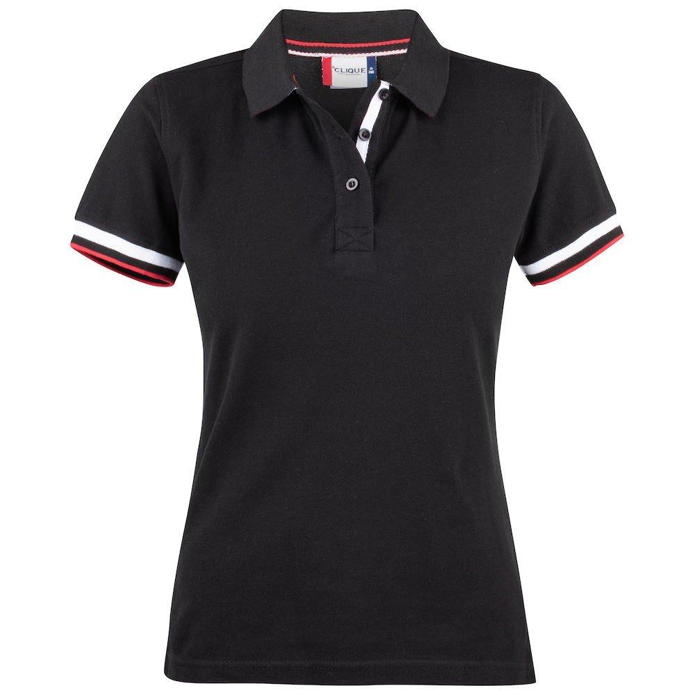 Image of Newton Poloshirt Damen Schwarz XL