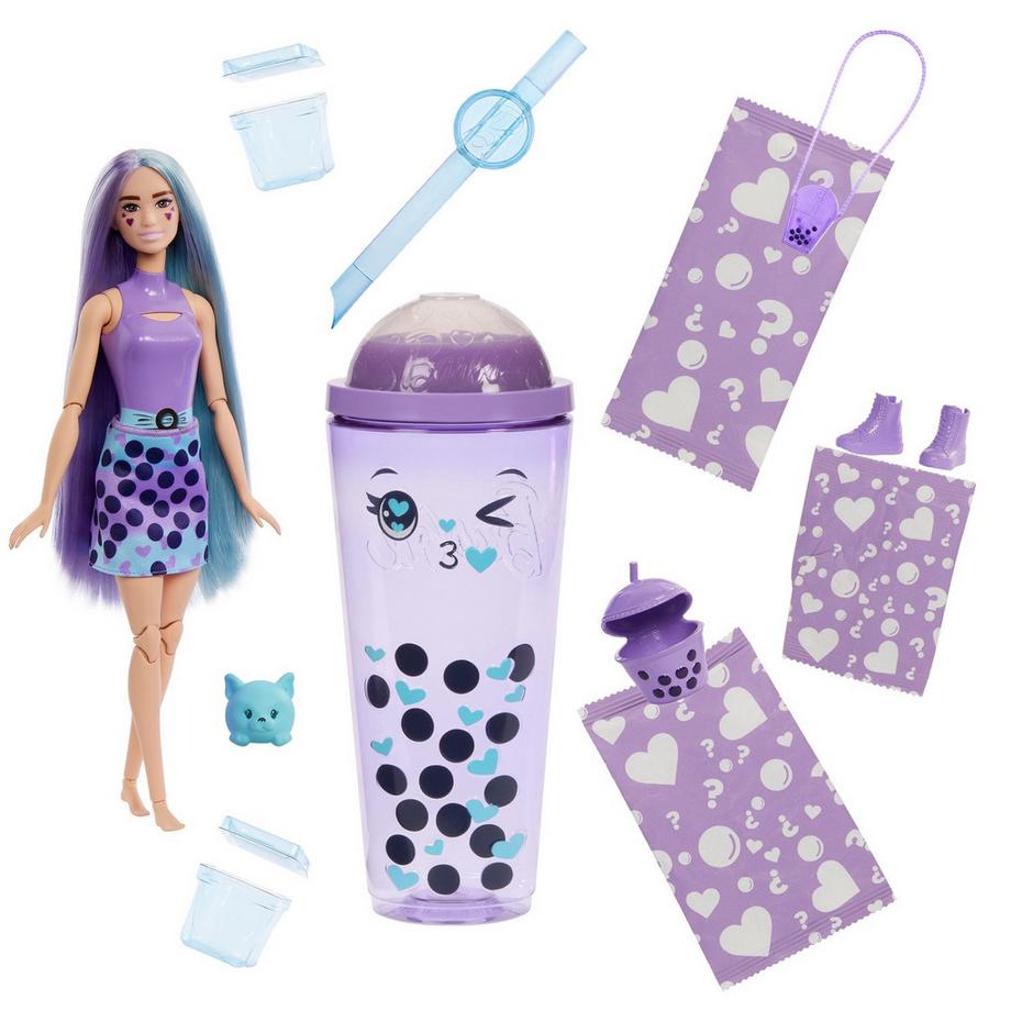 Barbie  Barbie Pop Révèle Le Lait Boba Taro 