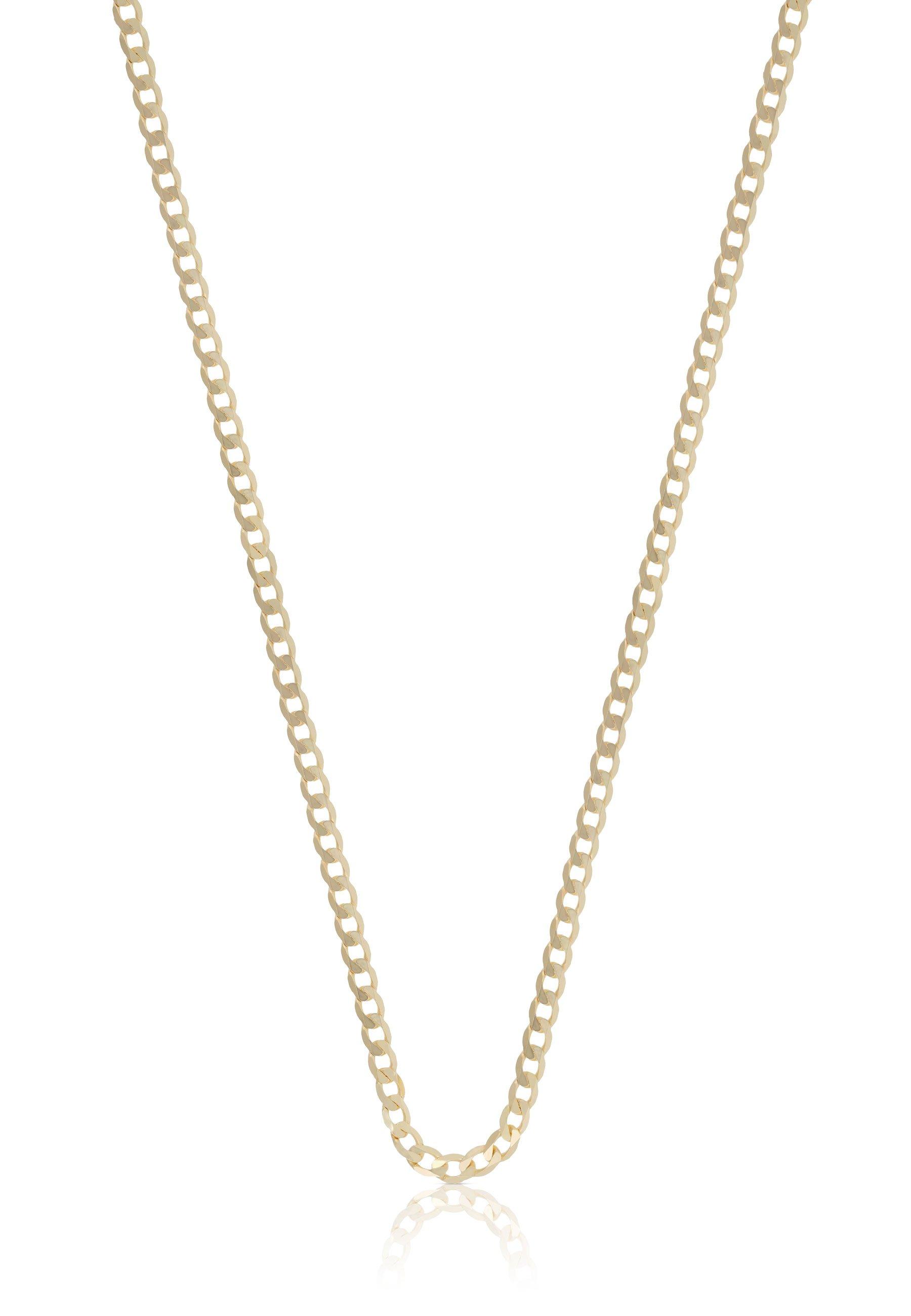 Image of Collier Panzer Gelbgold 750, 2.4mm, 55cm Damen Gelbgold 55 CM