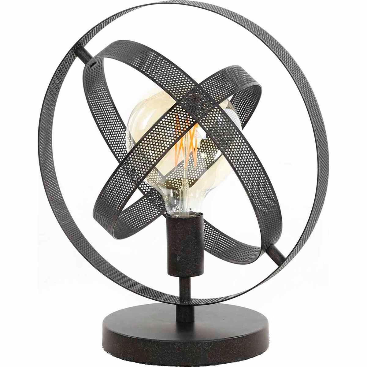 mutoni industrial Tischlampe Cosmos Mesh Artic  