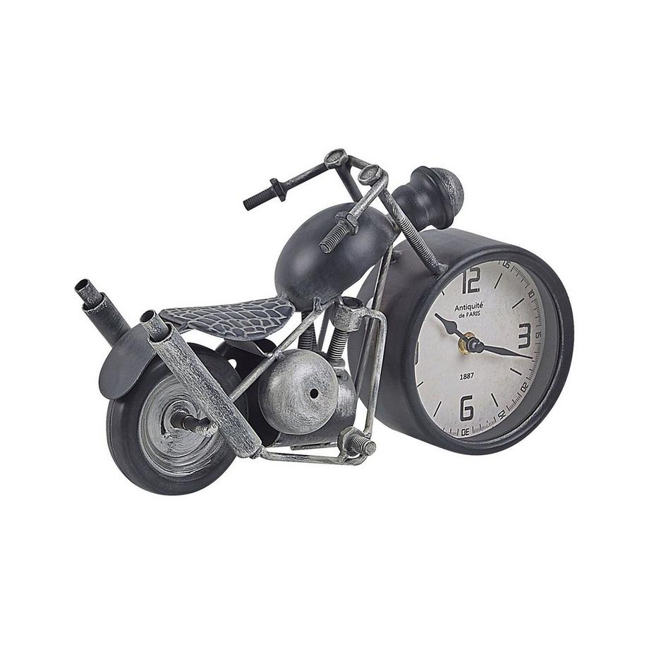 Beliani Horloge en Métal Industriel BERNO  