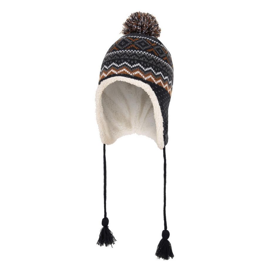 Mountain Warehouse Chapeau de trappeur style nordique avec pompon  