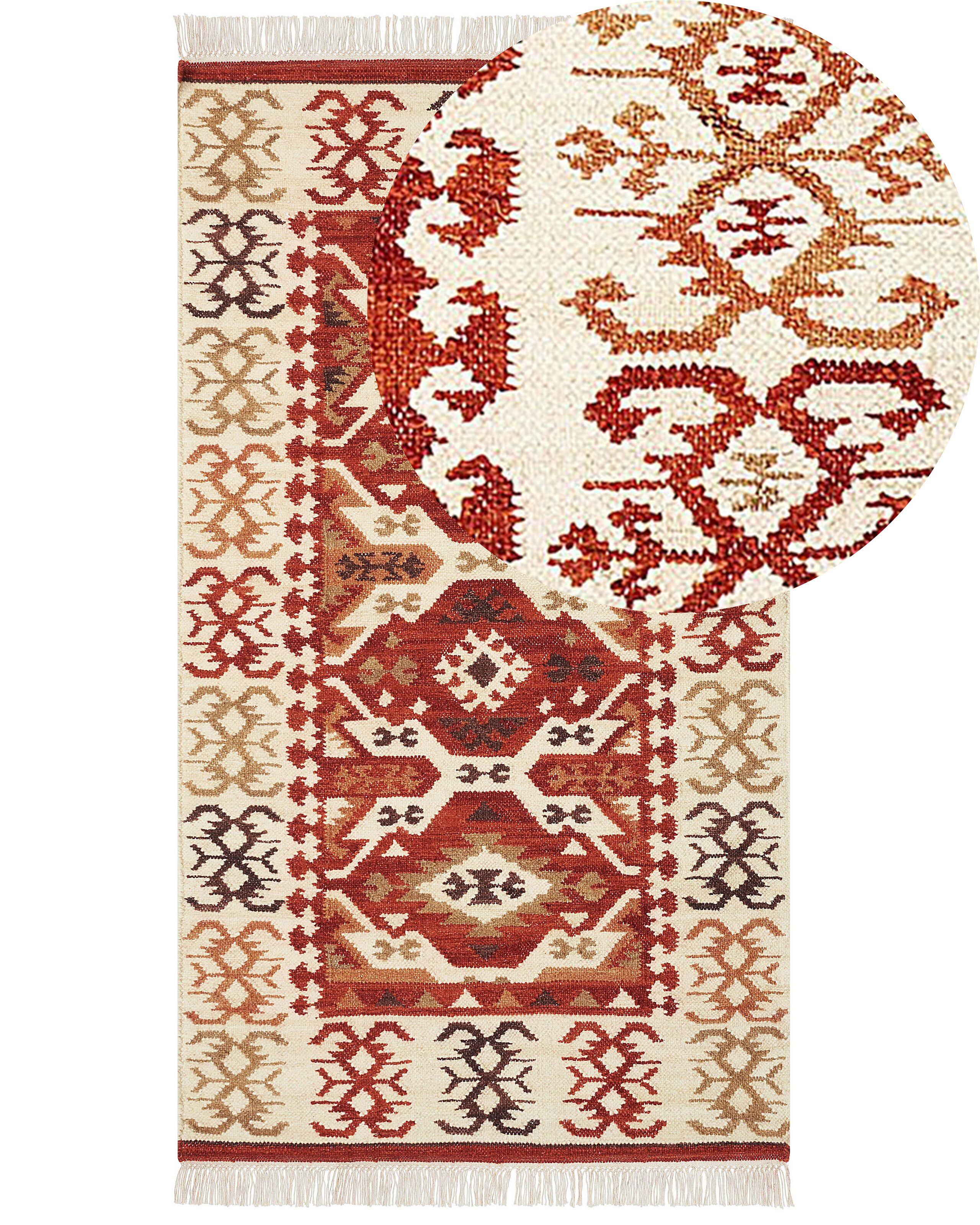 Image of Teppich aus Wolle Boho VOSKEVAZ Teppich aus Wolle Boho VOSKEVAZ