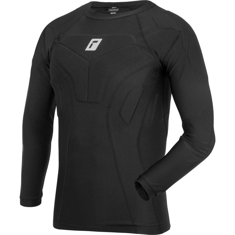 langärmeliges kompressionsshirt padded