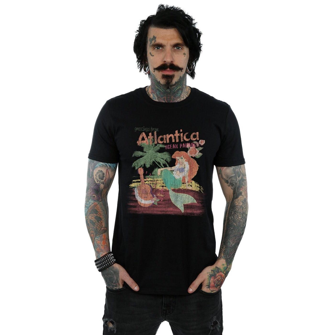 Disney  Tshirt THE LITTLE MERMAID GREETINGS FROM ATLANTICA 