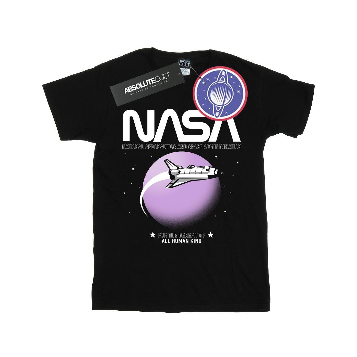 Image of Shuttle Orbit Tshirt Mädchen Schwarz 140/146