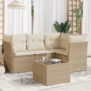 VidaXL Garten sofagarnitur poly-rattan  