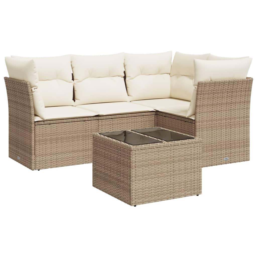 VidaXL Garten sofagarnitur poly-rattan  