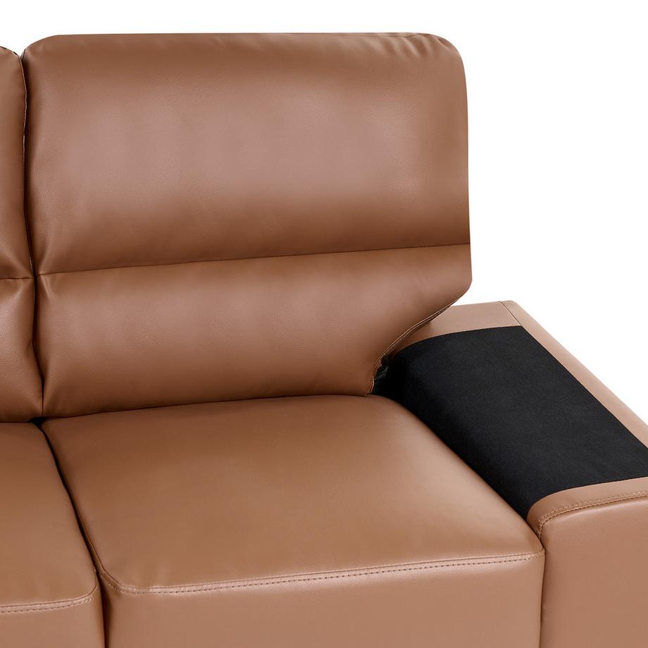 Beliani 2 Sitzer Sofa aus Kunstleder  VOGAR  