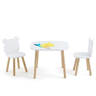 La Redoute Intérieurs Set aus Kindertisch und -stühlen Ancelme  