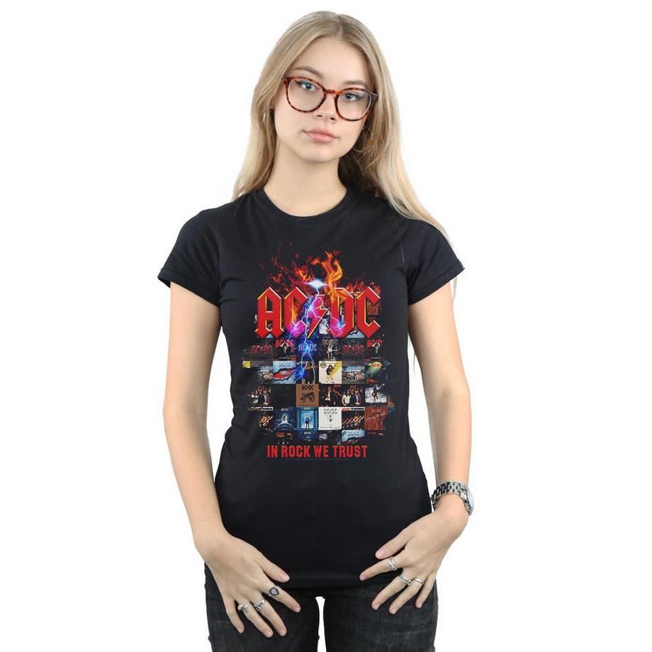 AC/DC ACDC In Rock We Trust T-Shirt  
