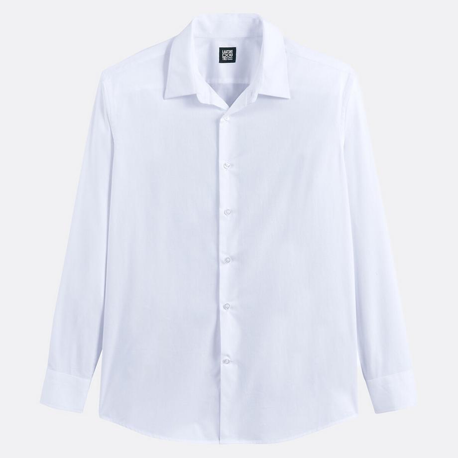 La Redoute Collections Camicia dritta in popeline di cotone  