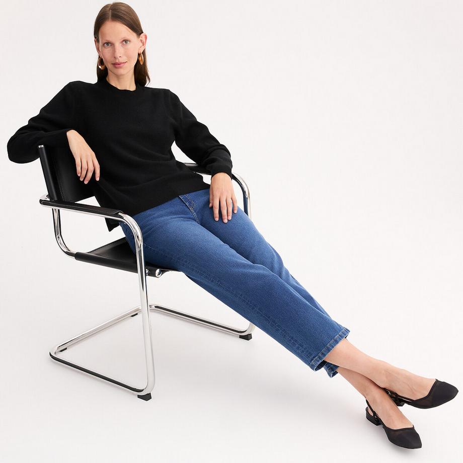 La Redoute Collections Pull col rond en cachemire  