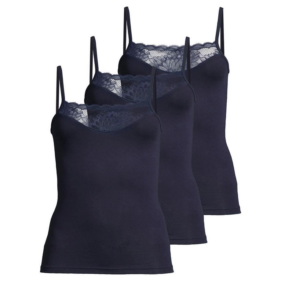 Modal lot de 3  - tops à bretelles spaghetti
