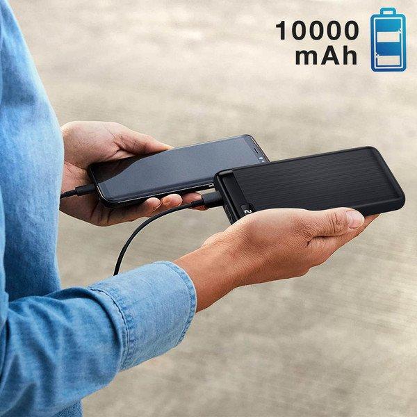 Avizar  Batterie Externe 10000mAh 2x USB Setty 