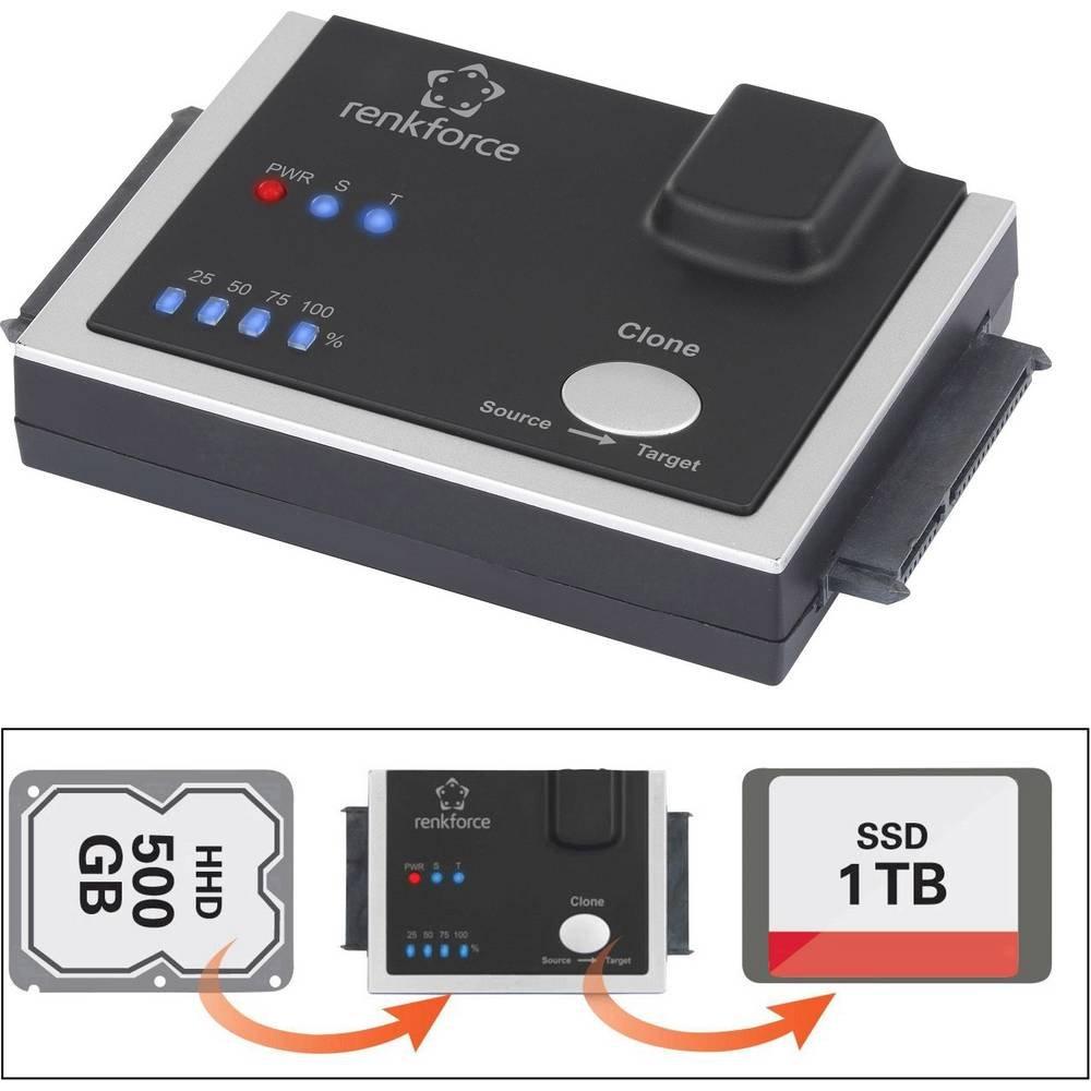 Image of USB 3 SATA Clone Adapter
