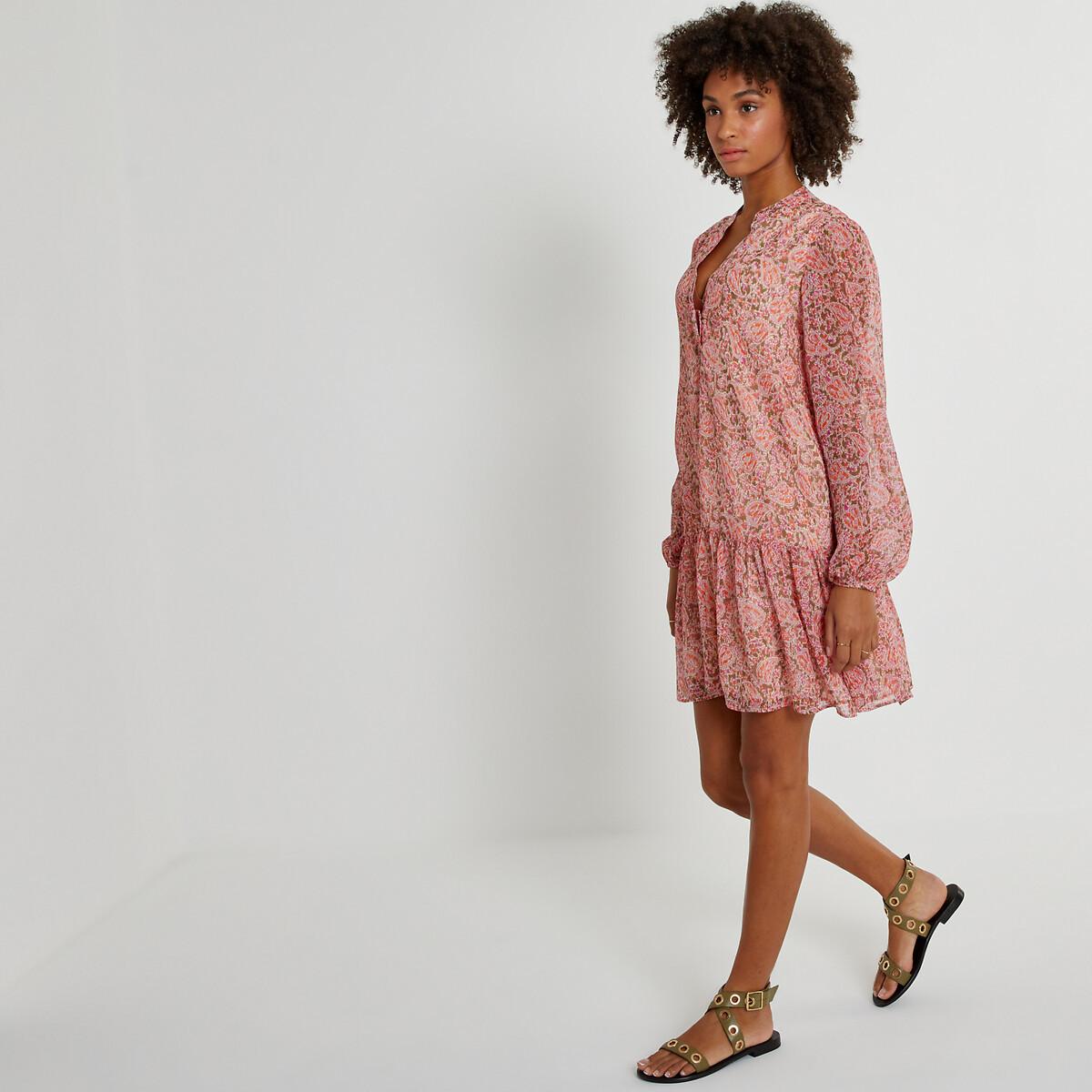 Image of Kurzes Kleid In A-linie Damen Grün 40