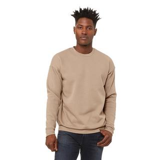 Bella + Canvas  Classic Sweatshirt, Überschnittene Schulter 