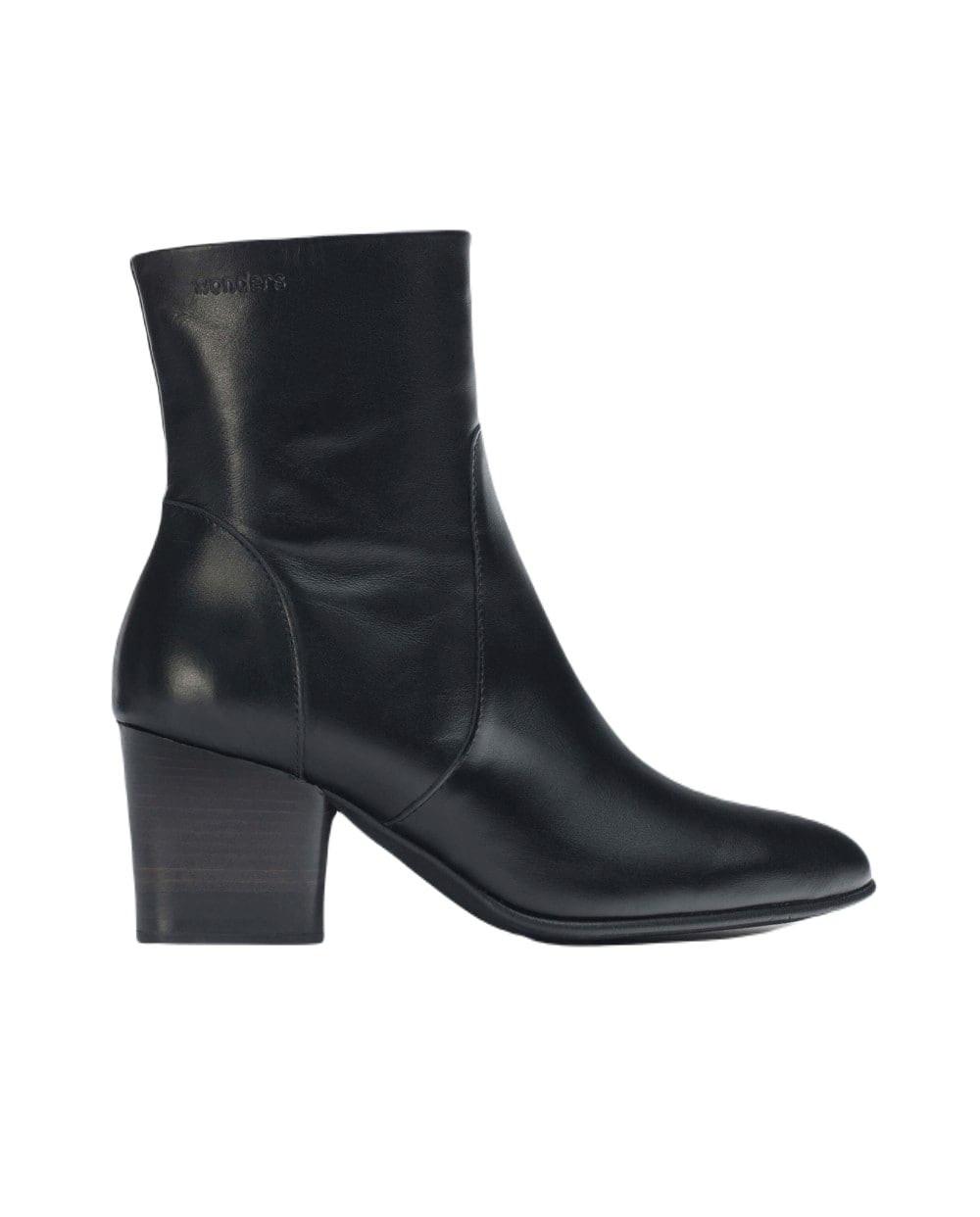 Image of Beta - Leder Stiefelette Unisex Schwarz 41