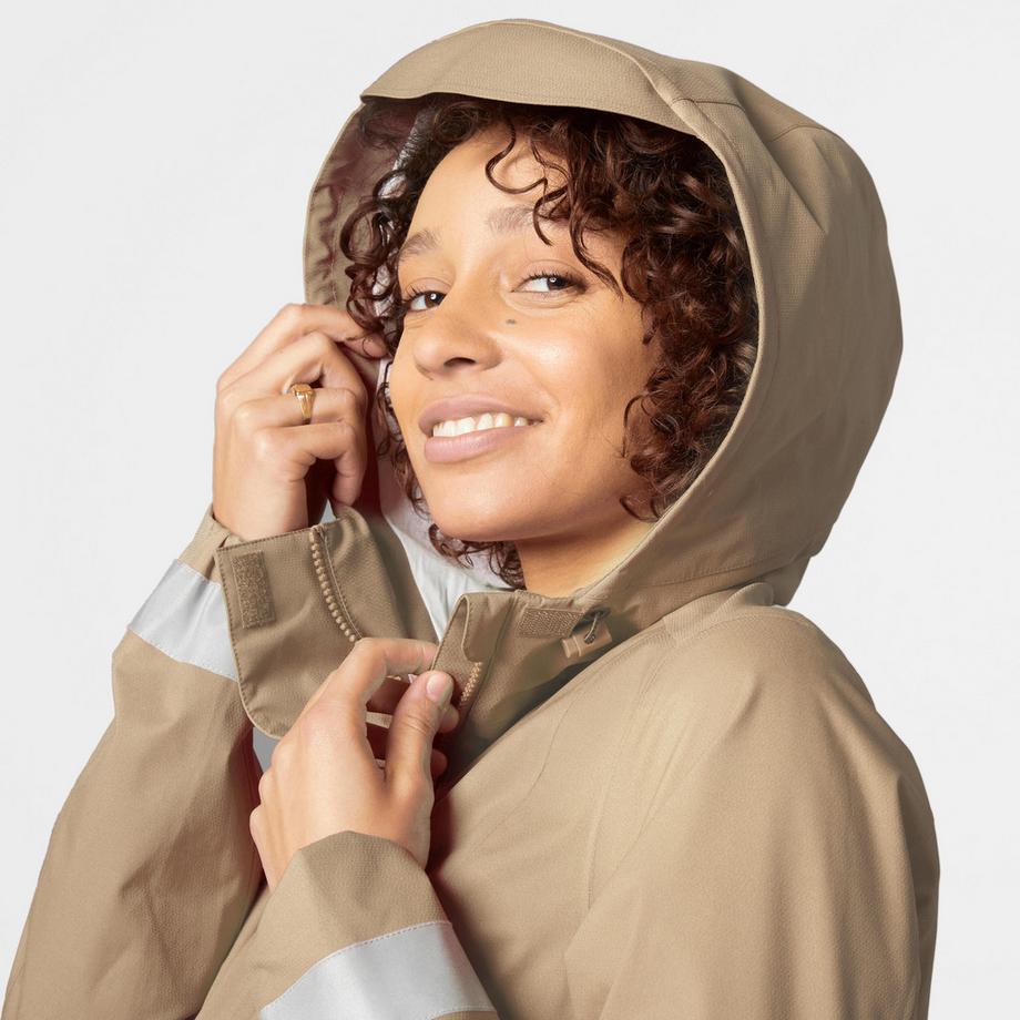 BTWIN City 540 Visibility Fahrrad Regenjacke  